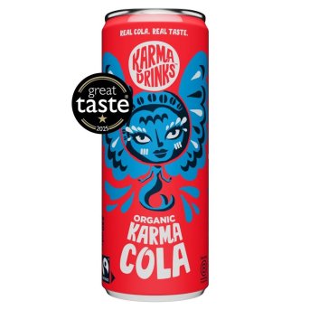 Organic Karma Cola - can Karma Drinks 24x250ml Organic Karma Cola - can Karma Drinks 24x250ml