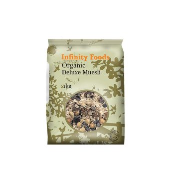 Organic Deluxe Muesli Infinity Foods 1kg Organic Deluxe Muesli Infinity Foods 1kg