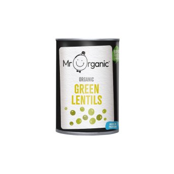 Organic Lentils - green Mr Organic 400g