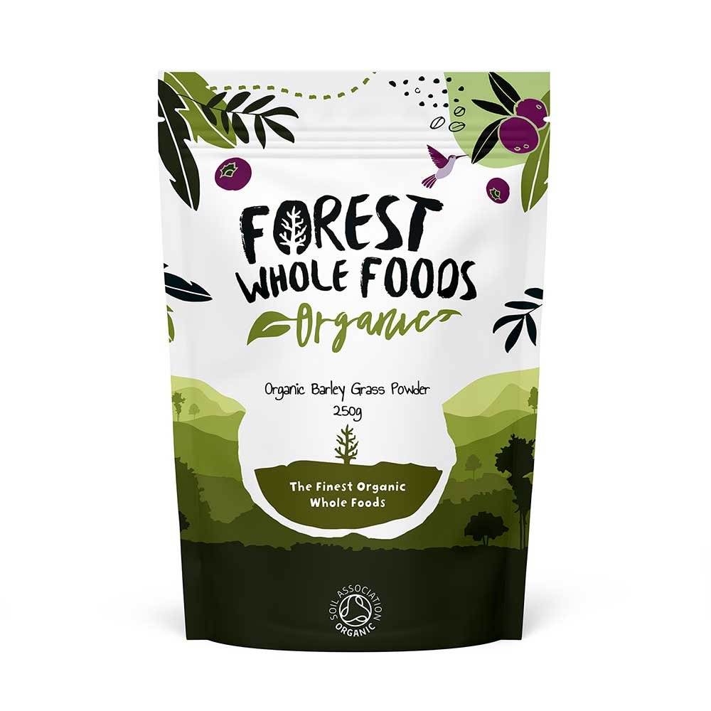 Organic Barleygrass Powder Forest Whole Foods 250g