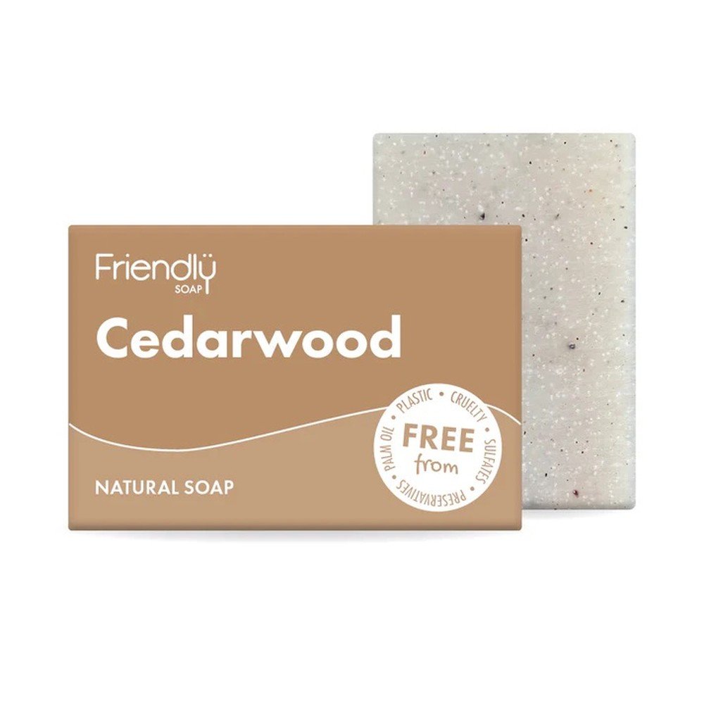 Cedarwood Soap Friendly Soap 6x95g Cedarwood Soap Friendly Soap 6x95g