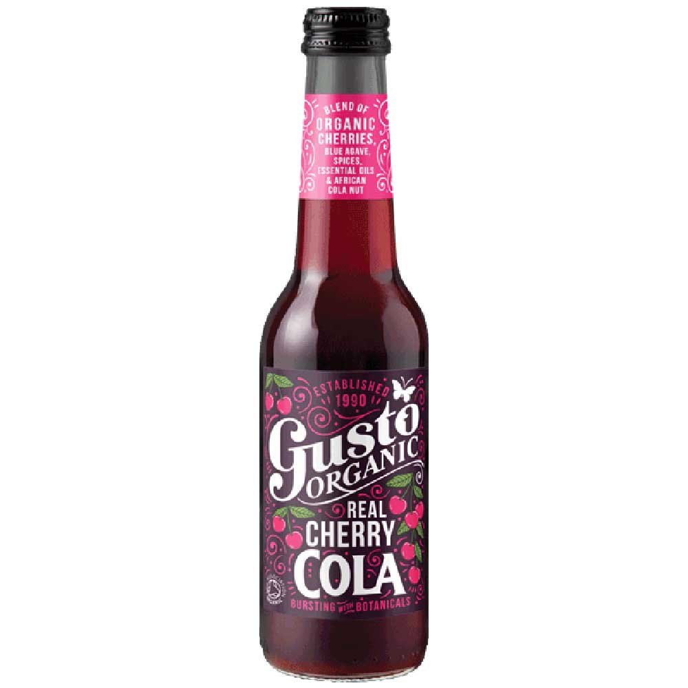 Organic Gusto - Organic Cherry Cola Gusto 275ml Organic Gusto - Organic Cherry Cola Gusto 275ml