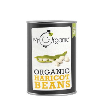 Organic Haricot Beans Mr Organic 400g