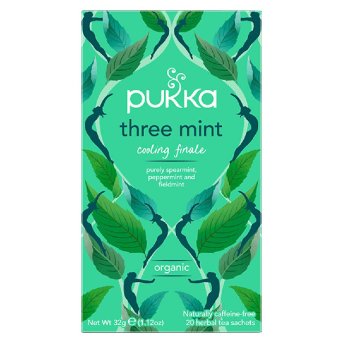 Organic Three Mint Tea Pukka 20bgs