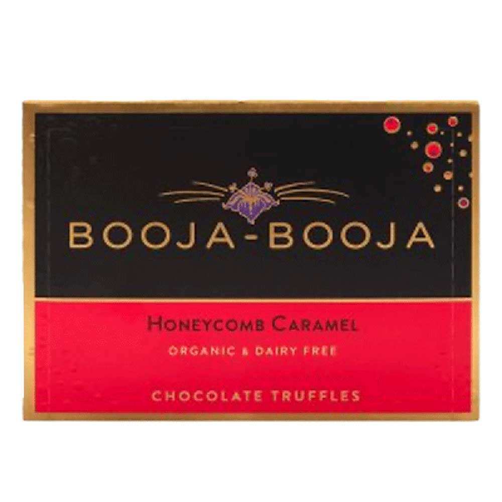 Organic Honeycomb Caramel - 8 Truffles Booja Booja 92g Organic Honeycomb Caramel - 8 Truffles Booja Booja 92g