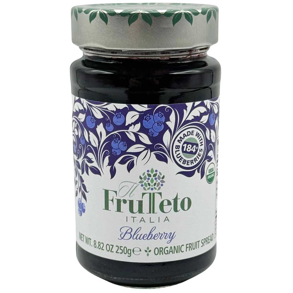 Organic Blueberry 100% Fruit Spread FruTeto Italia 250g Organic Blueberry 100% Fruit Spread FruTeto Italia 250g