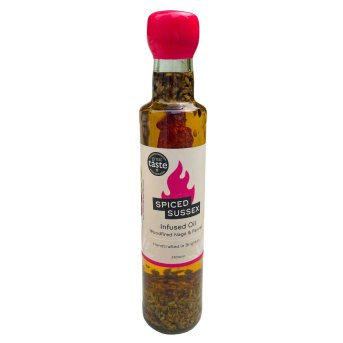 Infused Rapeseed Oil - woodfired Naga & Fennel Spiced Sussex 6x250ml Infused Rapeseed Oil - woodfired Naga & Fennel Spiced Sussex 6x250ml