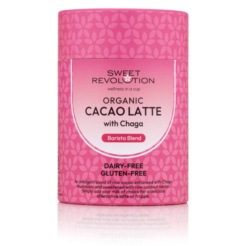 Organic Cacao Latte with Chaga - Barista Sweet Revolution 4x100g Organic Cacao Latte with Chaga - Barista Sweet Revolution 4x100g