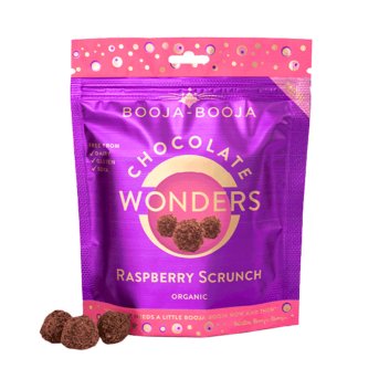 Organic Raspberry Scrunch - Chocolate Wonders Booja Booja 8x65g