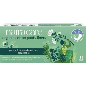 Cotton Panty Liners - Ultra Thin Natracare 22 Cotton Panty Liners - Ultra Thin Natracare 22
