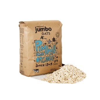 Organic Jumbo Oats - bags Pimhill 850g