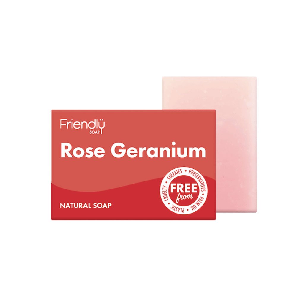 Rose Geranium Soap Friendly Soap 95g