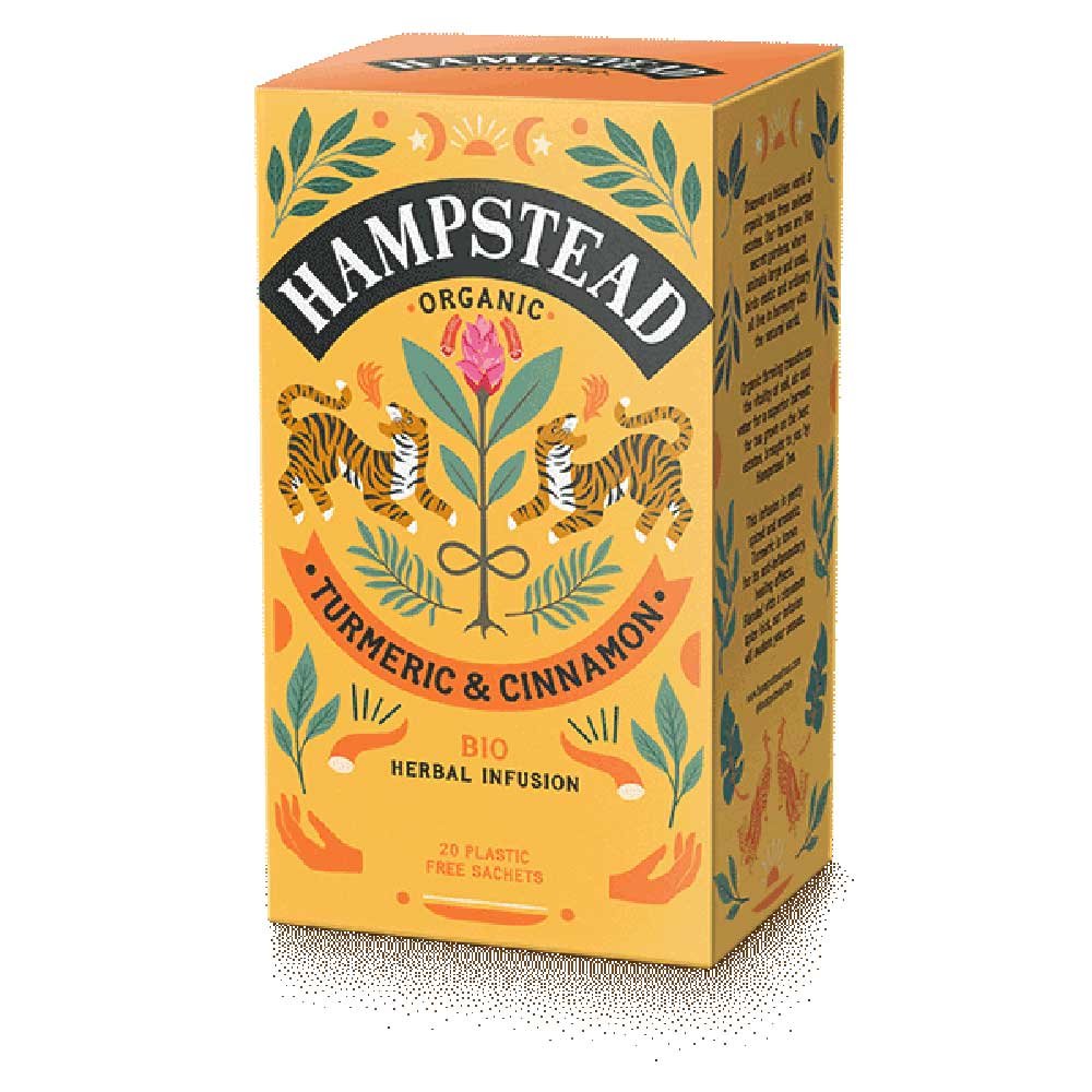 Organic Turmeric & Cinnamon Hampstead 20bgs