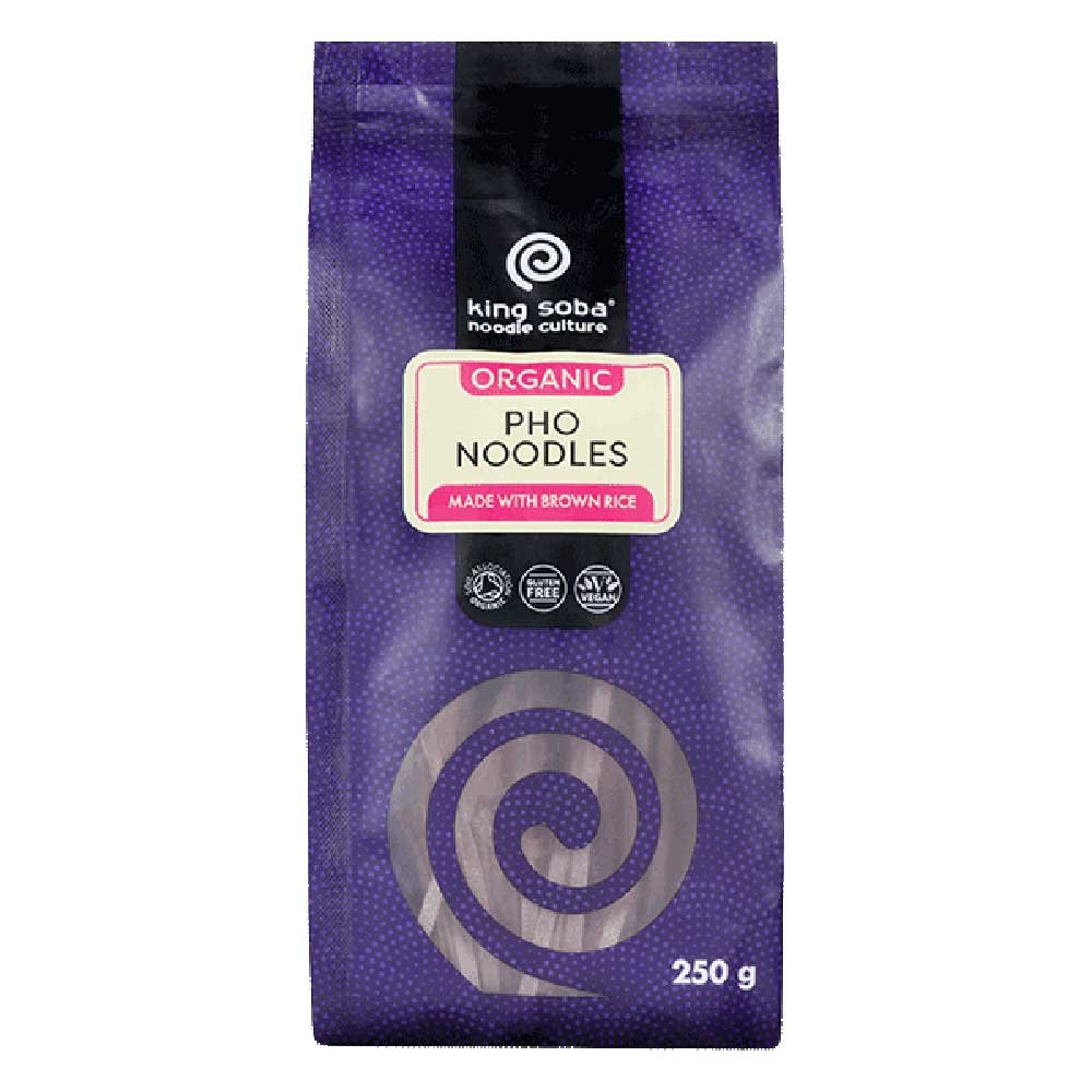 Organic Pho Noodles King Soba 250g Organic Pho Noodles King Soba 250g