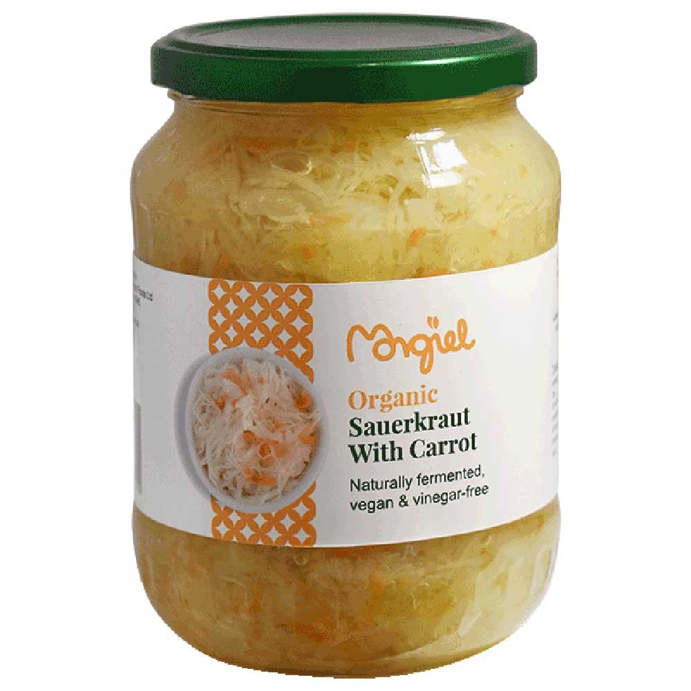 Organic Sauerkraut with Carrot Morgiel 680g Organic Sauerkraut with Carrot Morgiel 680g