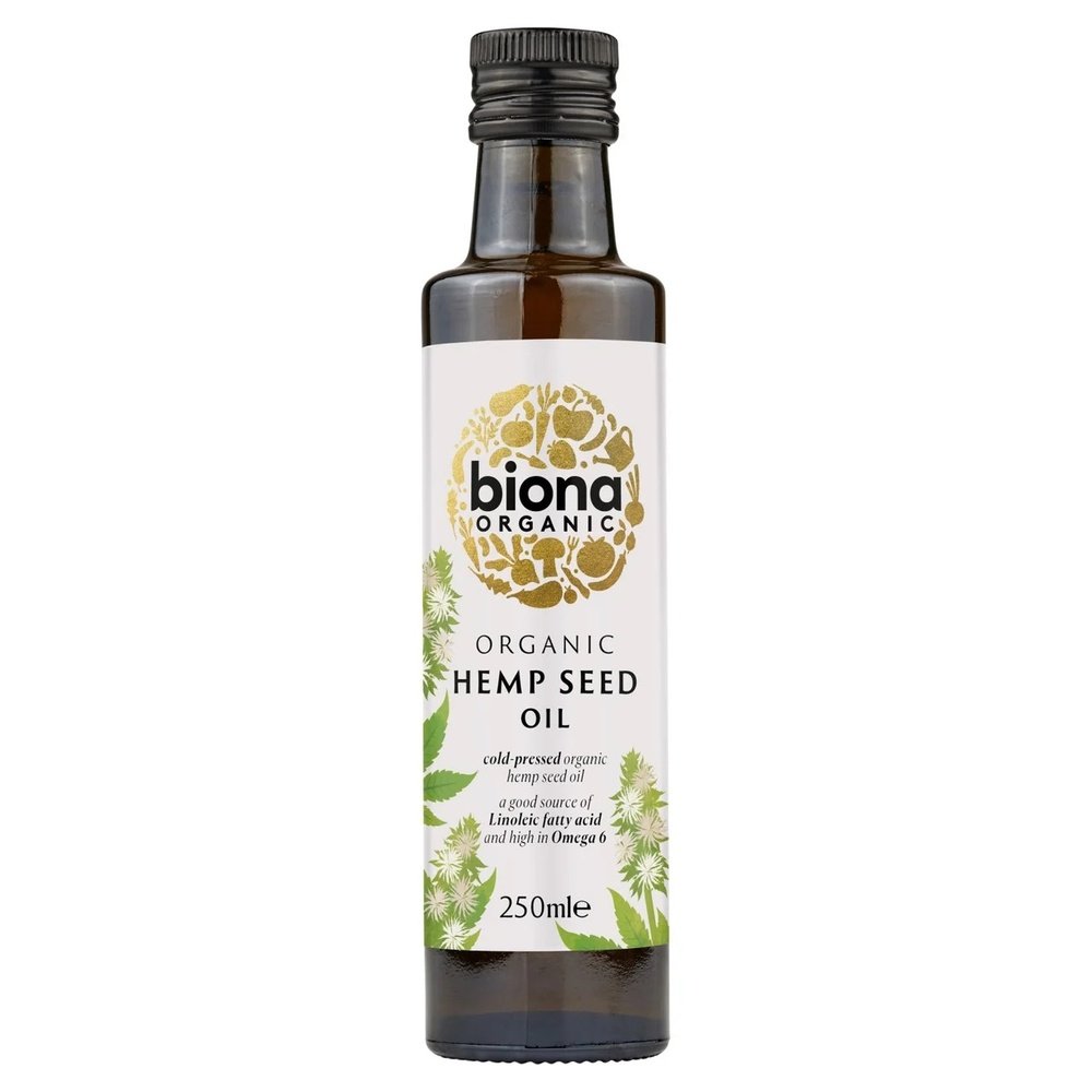Organic Hemp Seed Oil Biona 6x250ml Organic Hemp Seed Oil Biona 6x250ml