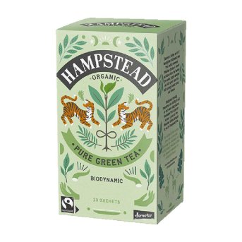 Green Tea Bags Hampstead 20bgs