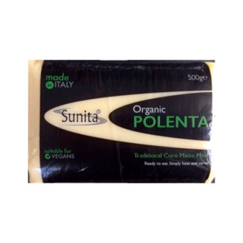 Organic Polenta - ready to eat Sunita 500g Organic Polenta - ready to eat Sunita 500g