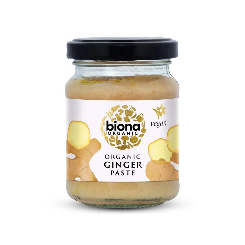 Organic Ginger Turmeric Paste Biona 130g Organic Ginger Turmeric Paste Biona 130g