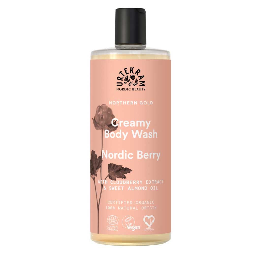 Organic Creamy Body Wash - Nordic Berry Urtekram 500ml