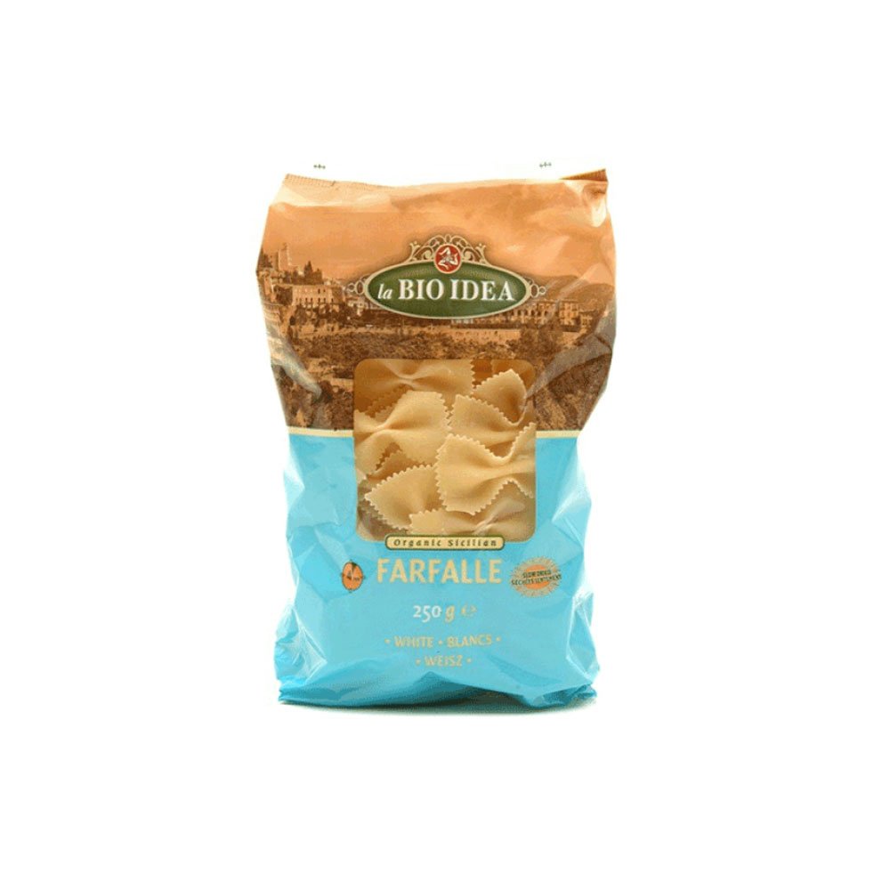 Organic White Farfalle (bows) La Bio-Idea 275g