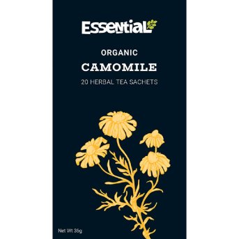 Organic Camomile Tea Sachets Essential 20bgs