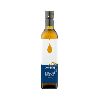 Organic Soybean Oil Clearspring 6x500ml Organic Soybean Oil Clearspring 6x500ml