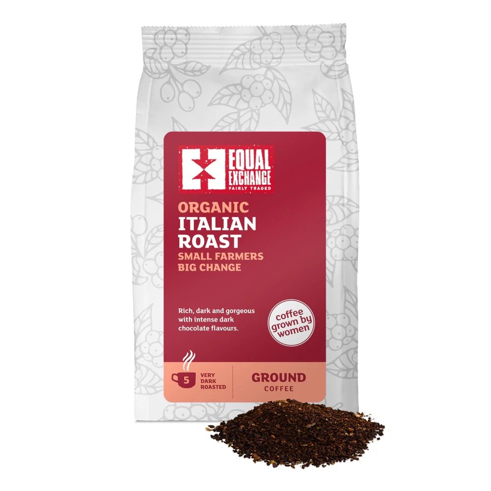Organic Italian Coffee R&G - 5 Equal Exchange 8x200g