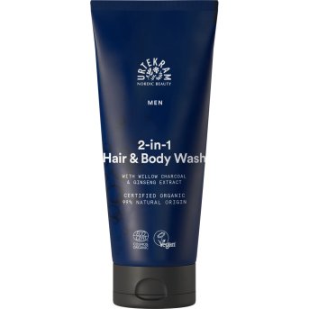 Organic Hair & Body Wash - Men's Urtekram 6x200ml Organic Hair & Body Wash - Men's Urtekram 6x200ml