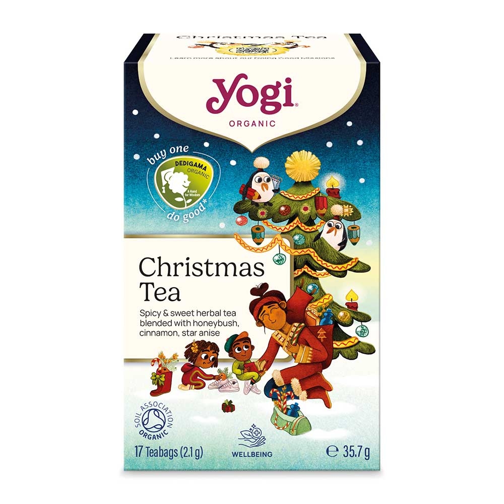 Organic Yogi Christmas Tea Bags Yogi Tea 6x17bags Organic Yogi Christmas Tea Bags Yogi Tea 6x17bags