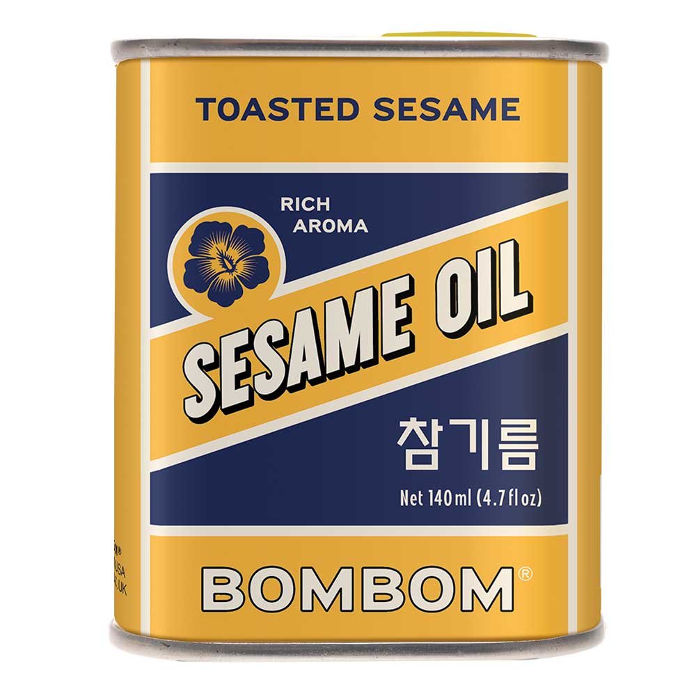 Korean Toasted Sesame Oil BOMBOM 6x140ml Korean Toasted Sesame Oil BOMBOM 6x140ml