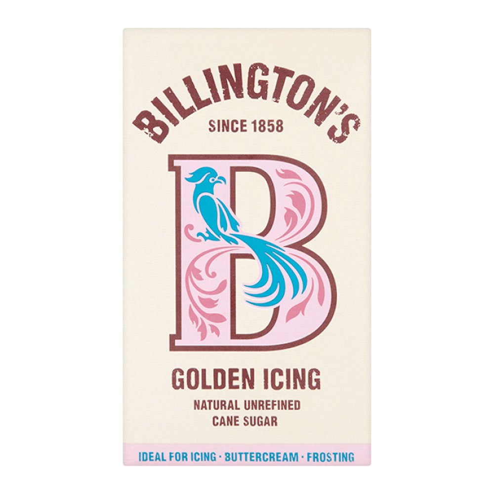 Natural Golden Icing Sugar Billingtons 500g
