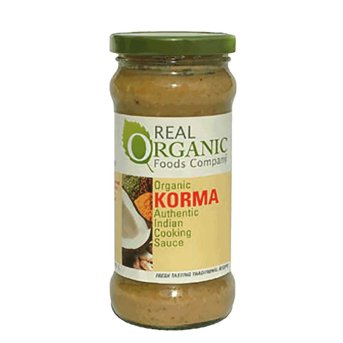 Organic Korma Cooking Sauce Real Organic 350g Organic Korma Cooking Sauce Real Organic 350g