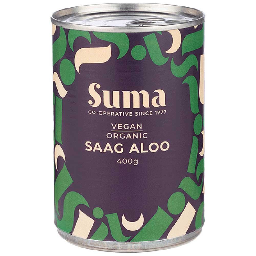 Organic Aloo Sag - Potatoes & Spinach Suma 400g