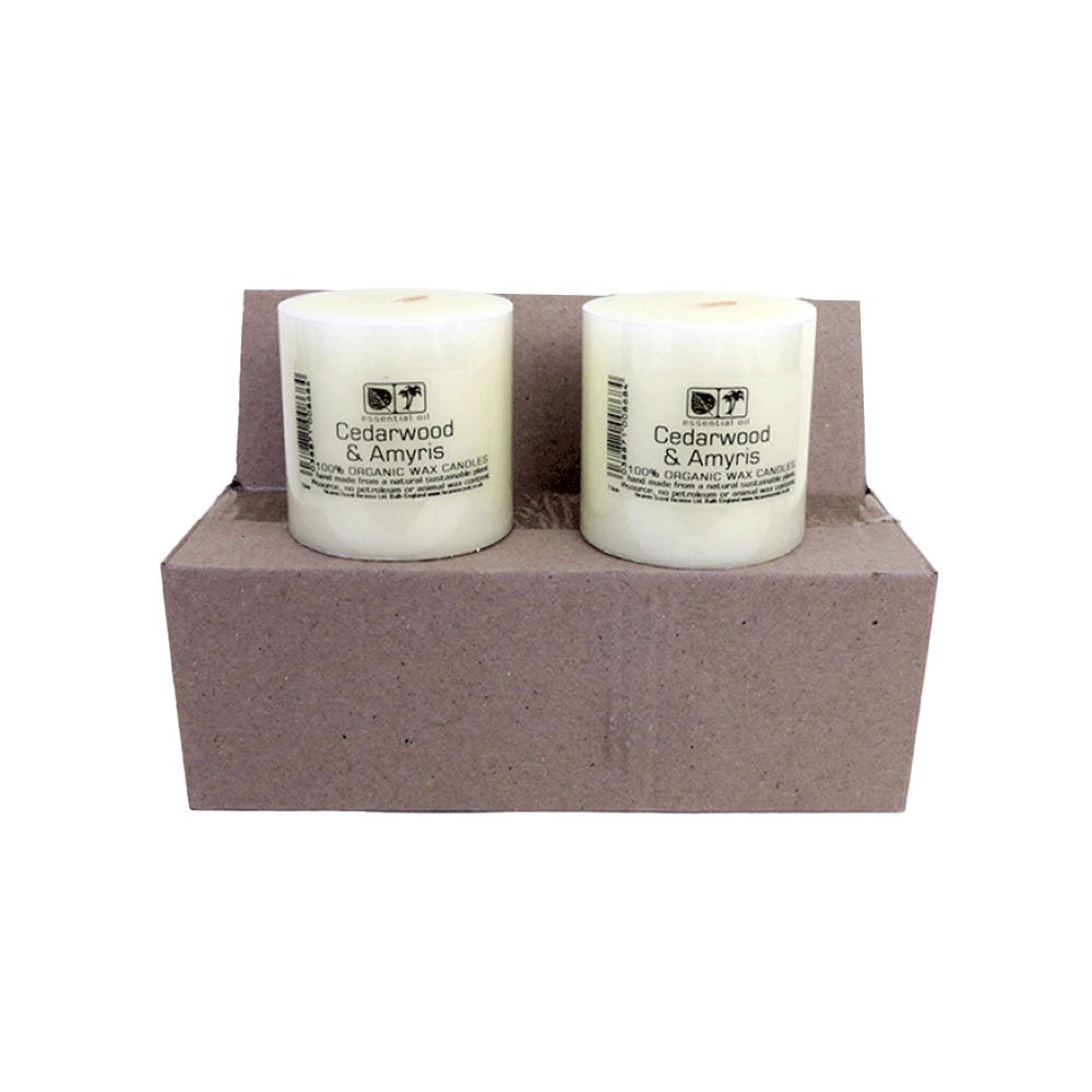 Himalayan Cedarwood & Haiti Amyris Candles Heaven Scent 3"x3