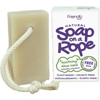 Aloe Vera Soap on a Rope Friendly Soap 6x125g Aloe Vera Soap on a Rope Friendly Soap 6x125g