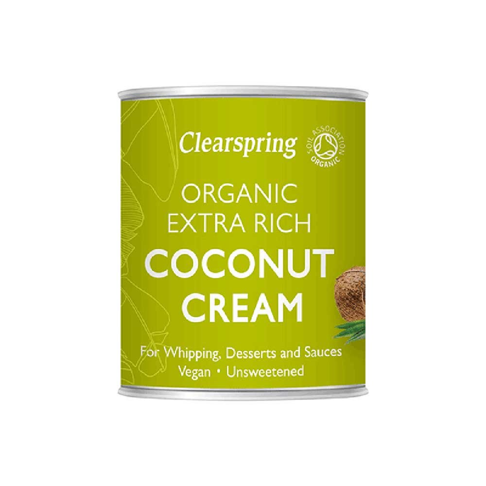 Organic Extra Rich Coconut Cream Clearspring 200ml Organic Extra Rich Coconut Cream Clearspring 200ml