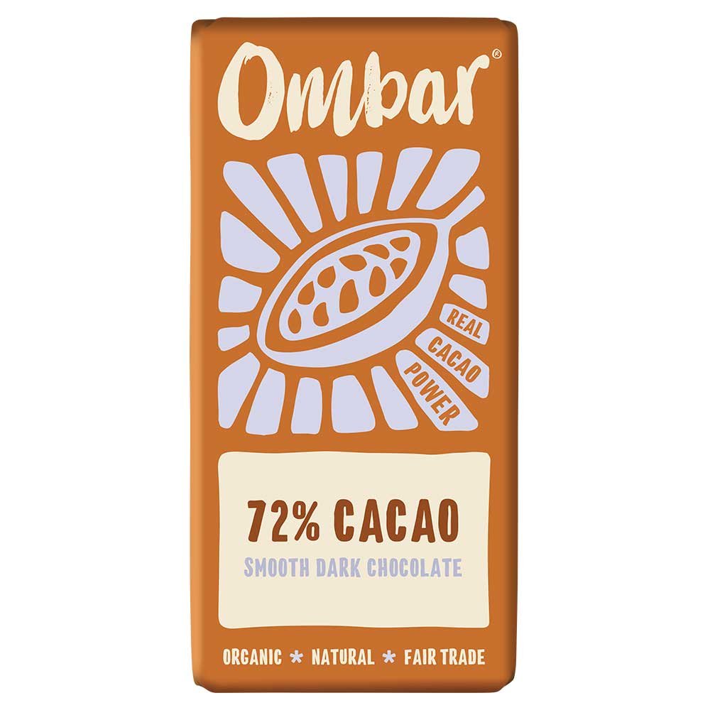 Organic Dark 72% Chocolate Ombar 10x35g Organic Dark 72% Chocolate Ombar 10x35g