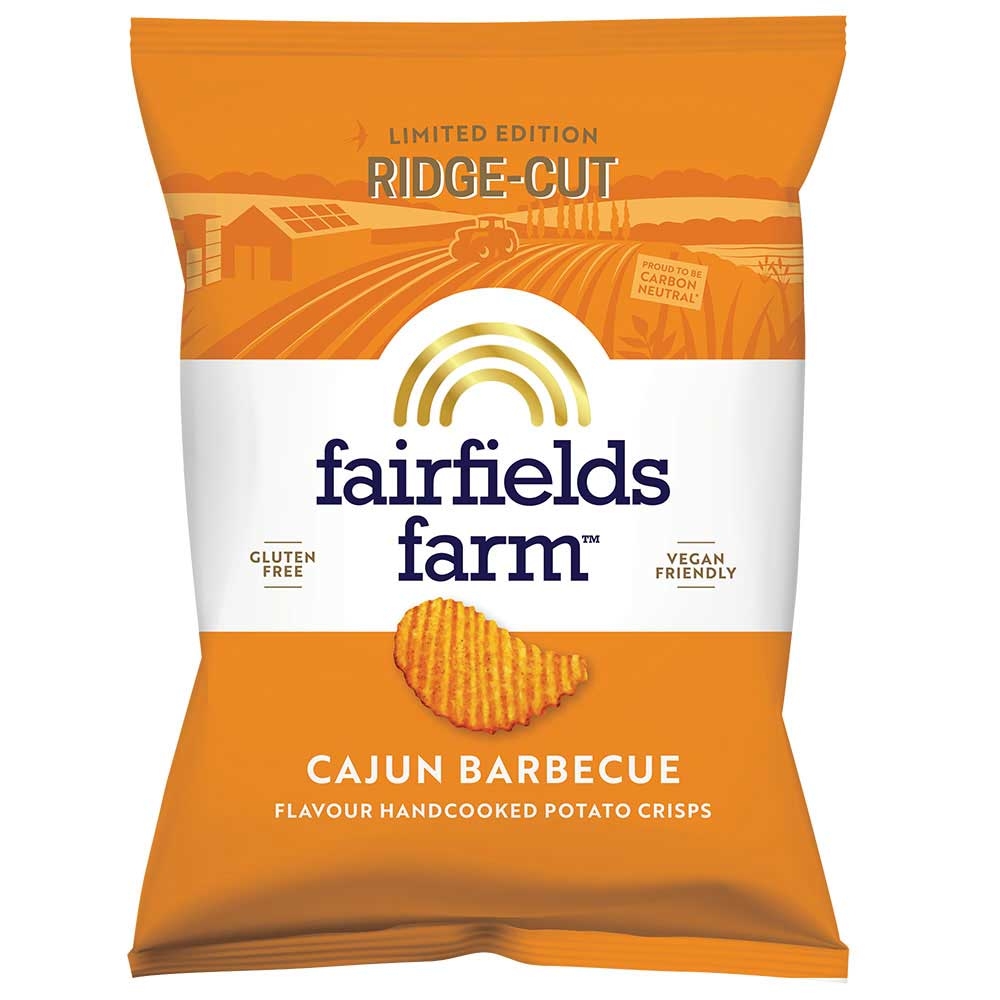 Cajun Barbecue - Ridge Cut Fairfields 10x150g Cajun Barbecue - Ridge Cut Fairfields 10x150g