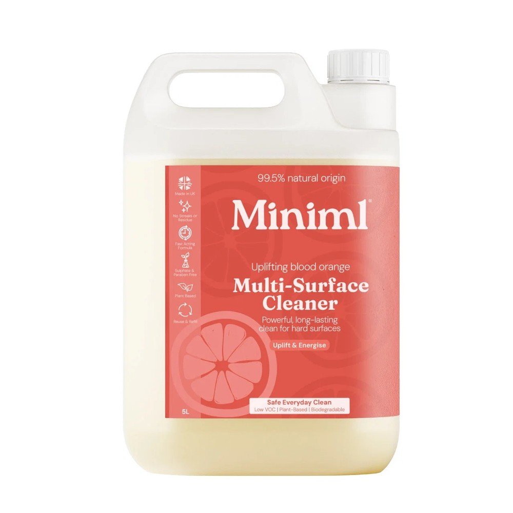 Multi-Surface Cleaner - Blood Orange Miniml 5l Multi-Surface Cleaner - Blood Orange Miniml 5l