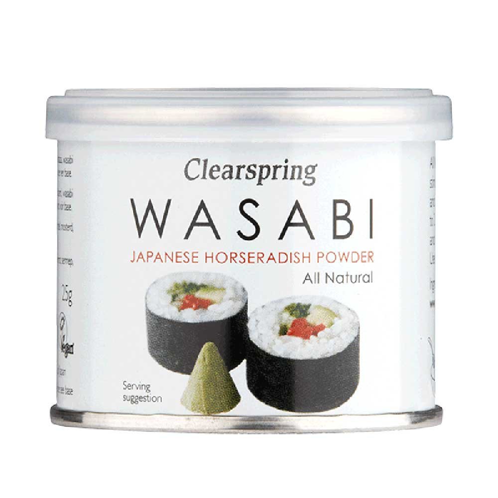 Wasabi Powder - non-organic Clearspring 25g Wasabi Powder - non-organic Clearspring 25g