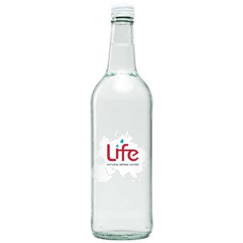 Glass Bottles Life Still Water Life 750ml