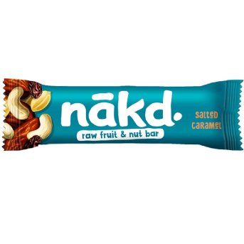 Salted Caramel Raw Wholefood Bar Nakd 18x35g Salted Caramel Raw Wholefood Bar Nakd 18x35g