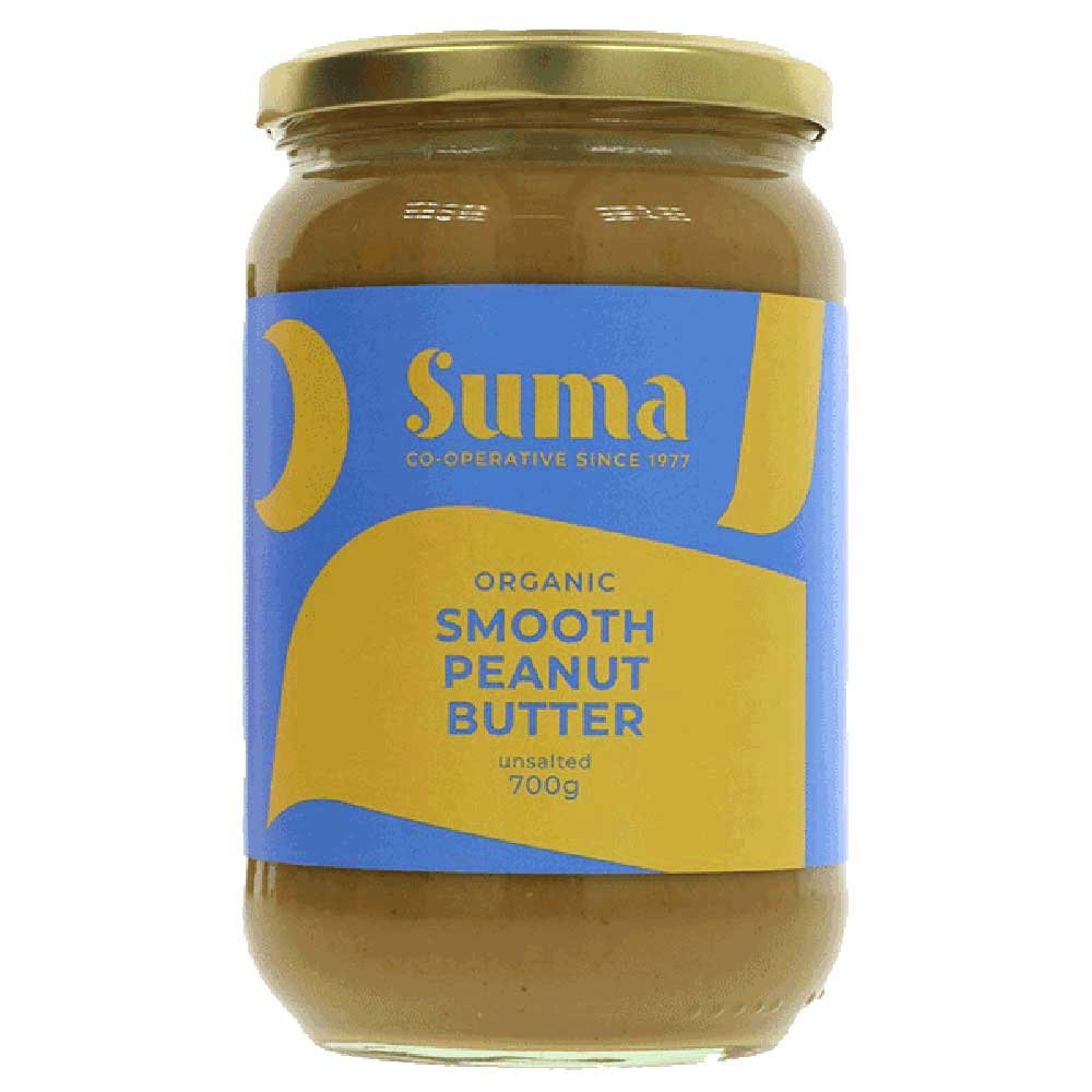Organic Peanut Butter Smooth no salt Suma 700g Organic Peanut Butter Smooth no salt Suma 700g