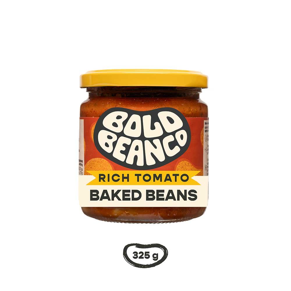 Rich Tomato Baked Beans Bold Bean Co 325g
