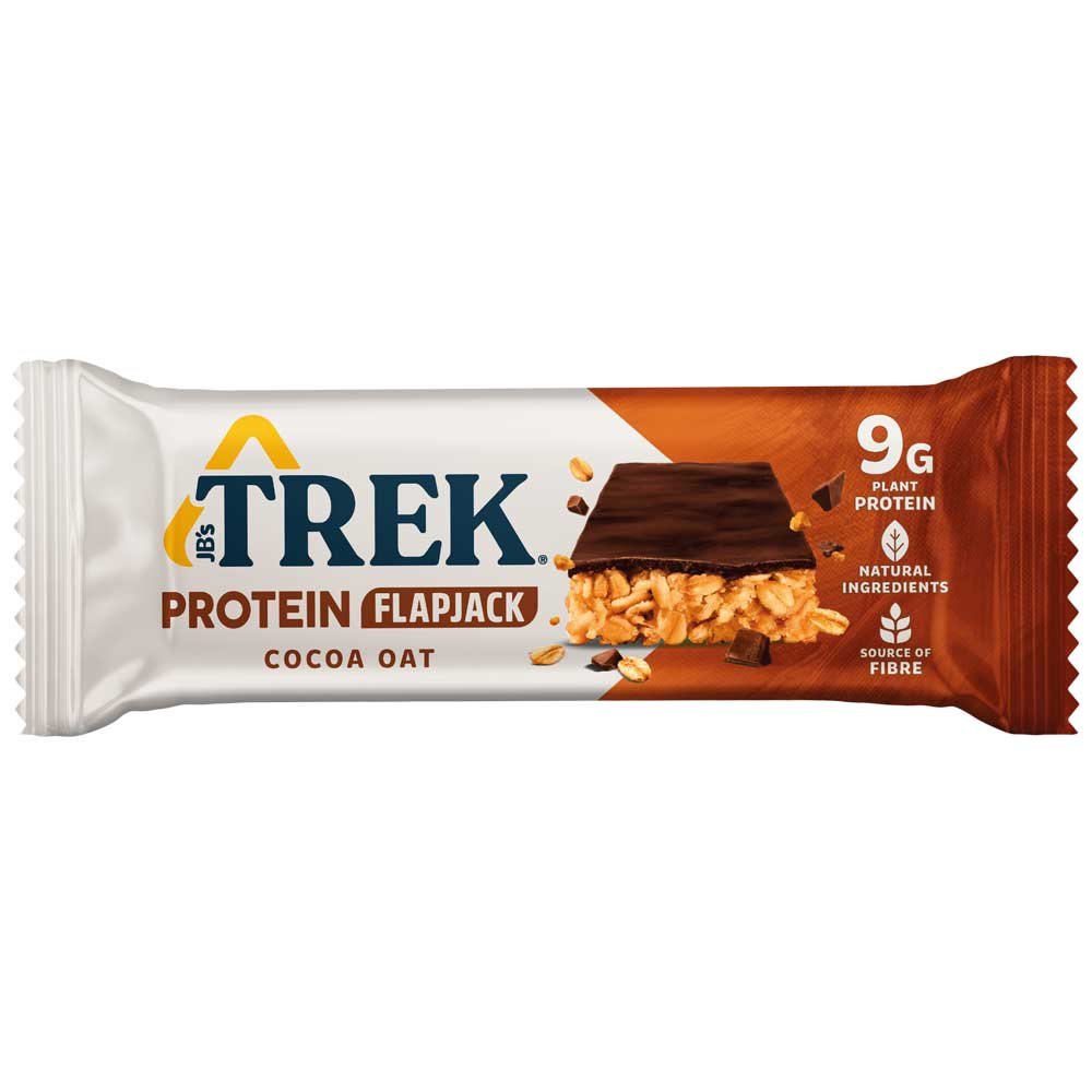 Cocoa Oat Protein Flapjack Trek 16x50g Cocoa Oat Protein Flapjack Trek 16x50g