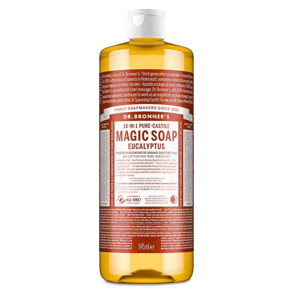 Organic Eucalyptus Liquid Soap - single Dr. Bronner 1x946ml