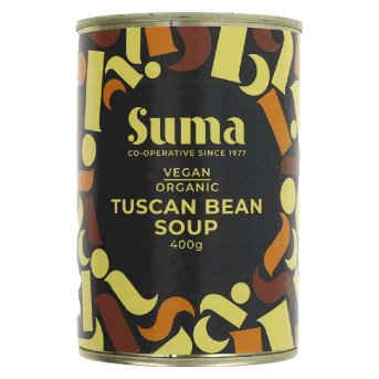 Organic Tuscan Bean Soup Suma 12x400g Organic Tuscan Bean Soup Suma 12x400g