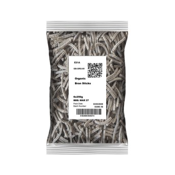 Organic Bran Sticks Infinity Bulk 2kg Organic Bran Sticks Infinity Bulk 2kg