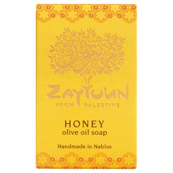 Honey Olive Oil Soap Bar Zaytoun 100g